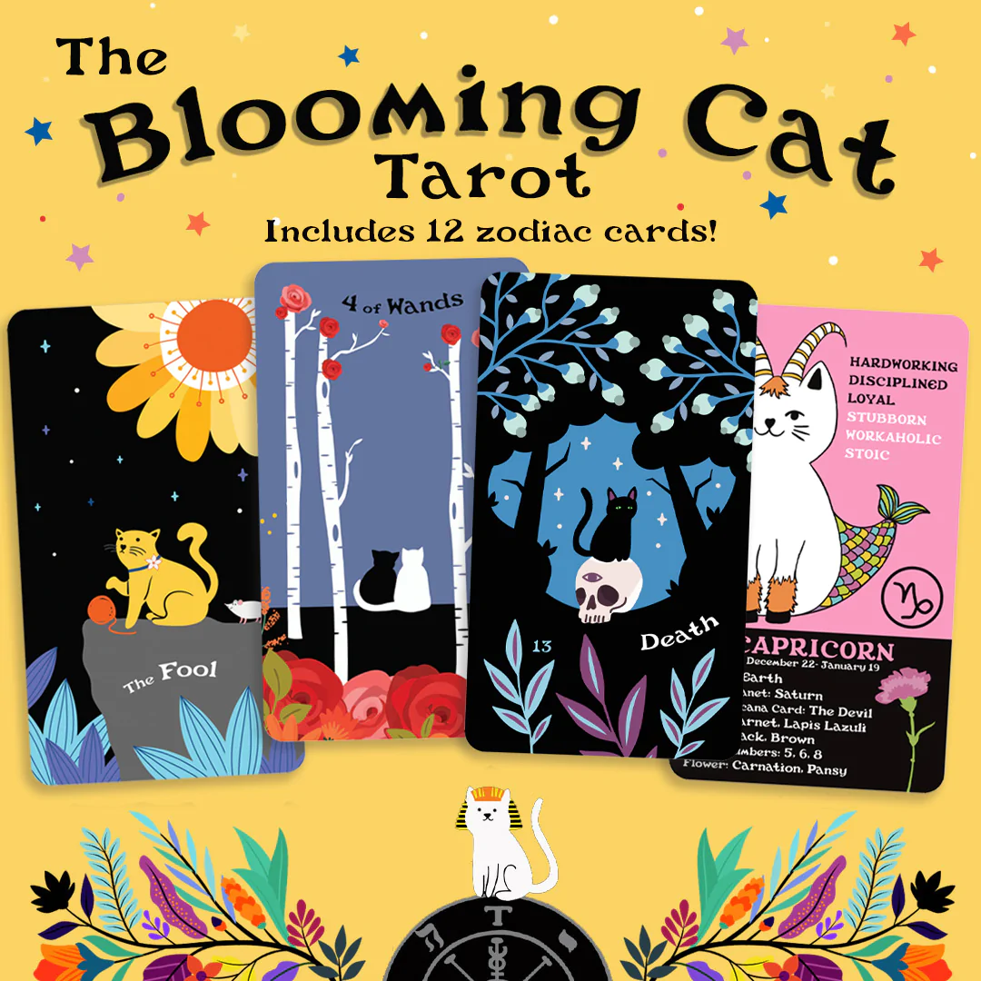 The Blooming Cat Tarot ブルーミングキャットタロット | ヒーリング